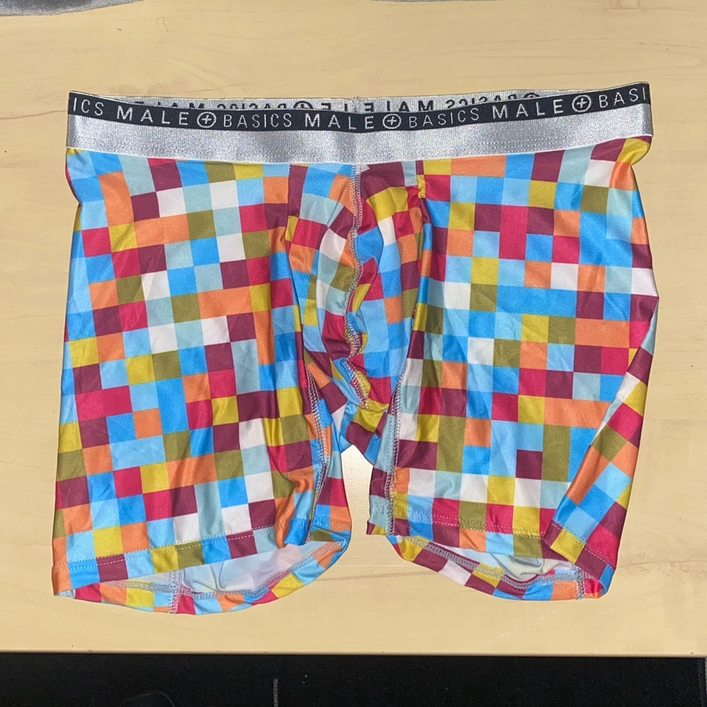Men’s Boxer Briefs Pixel Pattern